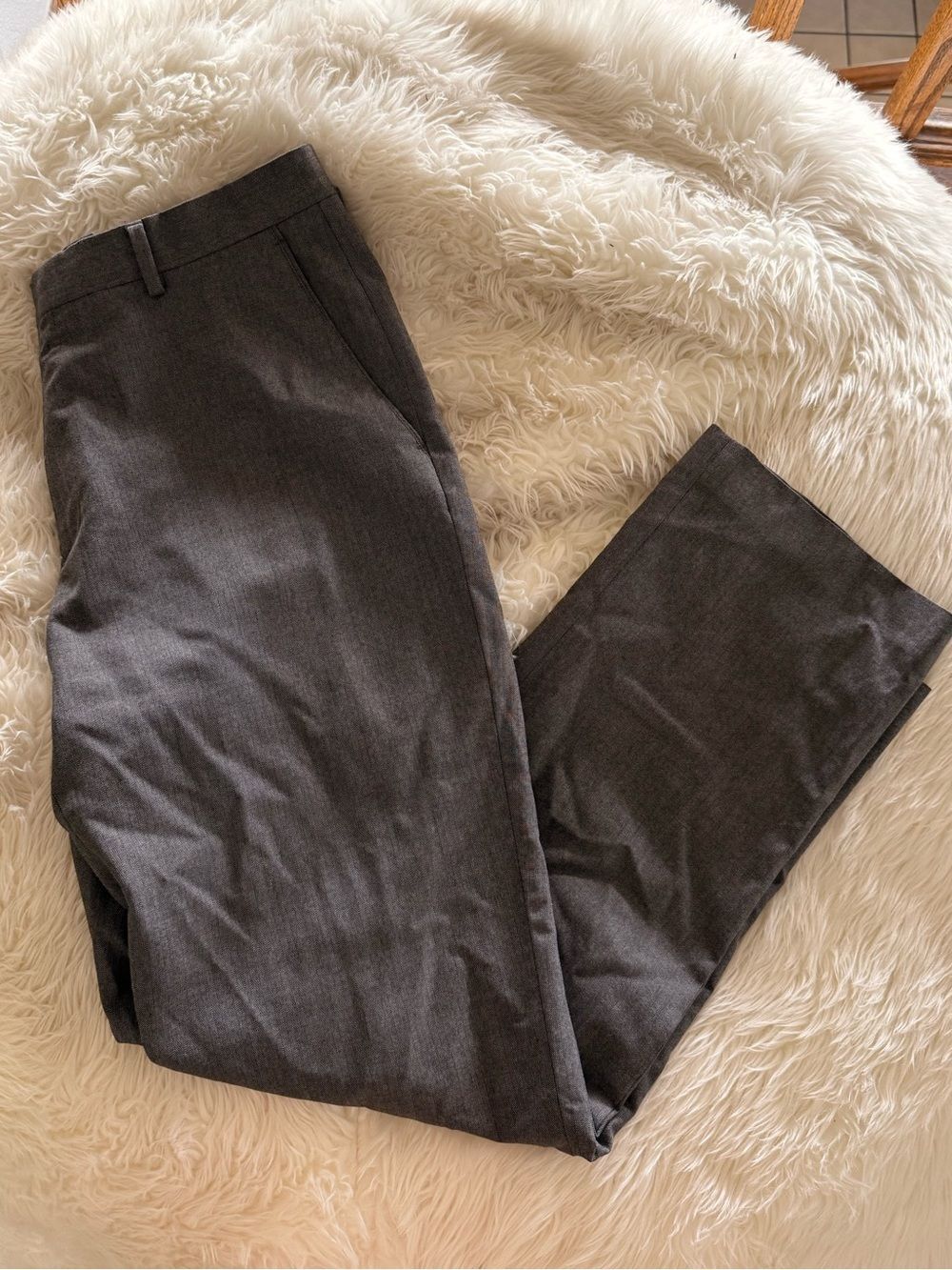 Banana Republic Charcoal Dress Pants - Straight Leg